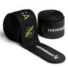 Боксерские бинты Hayabusa Deluxe Hand Wraps 4.5 Black/Gold