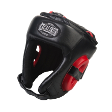 Шлем боксерский Excalibur 719 Buffalo Leather - Black/Red