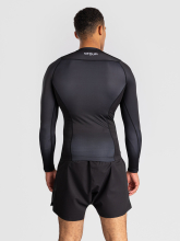 Рашгард Venum No Gi Black/White L/S