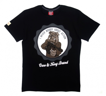 Футболка CREW&KING I Never Worry 2