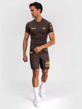 Рашгард UFC Fusion by Venum Fight Week Dark Brown S/S