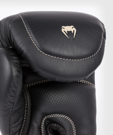 Перчатки боксерские Venum Impact Evo Black/Beige Перчатки боксерские Venum Impact Evo Black/Beige