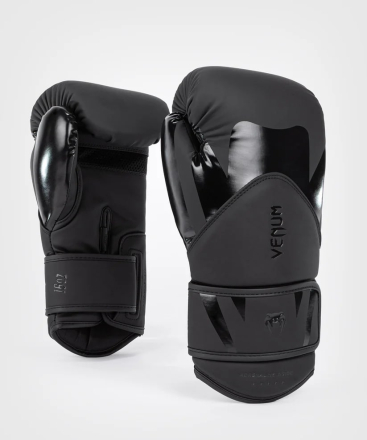 Перчатки боксерские Venum Challenger 4.0 Black/Black