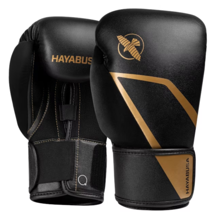 Боксерские Перчатки HAYABUSA E1 Boxing Gloves Black/Gold