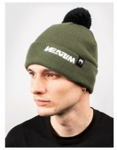 Шапка бини Venum Connect SL Хаки с помпоном