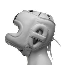 Шлем боксерский LEADERS LS WH с бамперной защитой