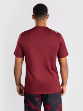 Футболка Venum UFC Zenith Fight Week (Plain Version) Burgundy/Silver