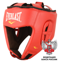Шлем для любительского бокса EVERLAST Amateur PU FBR