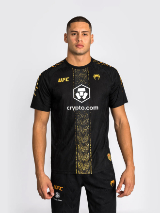 Футболка спортивная Venum UFC Zenith Fight Night Black/Gold