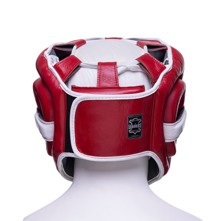 Шлем боксерский LEADERS LS FULL FACE RD/WH