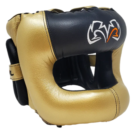 Шлем  боксерский с бампером RIVAL RHGFS3 Gold