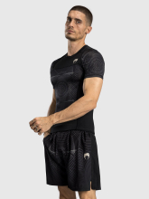 Рашгард Venum G-Fit Air Deep Black/Desert Sand S/S