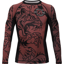 Рашгард Hardcore Training Heraldry Brown LS