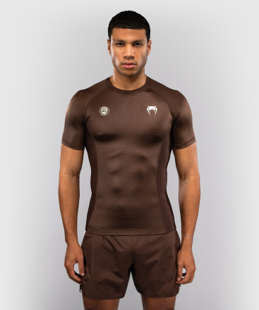 Рашгард Roger Gracie Academy by Venum Dark Brown S/S