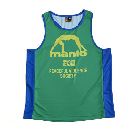 Тренировочная майка MANTO SOCIETY green