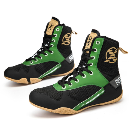 Боксерки FIGHT EXPERT FX Outlaw , черно-зелёные
