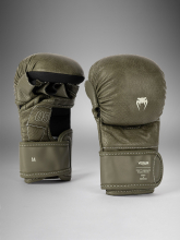 Перчатки ММА Venum Impact Evo Scales Army Green