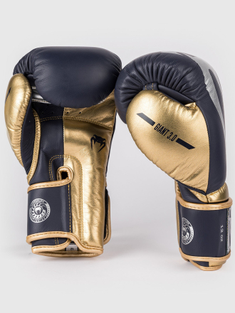 Перчатки боксерские Venum Giant 3.0 Navy/Gold