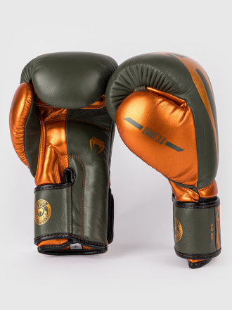 Перчатки боксерские Venum Giant 3.0 Khaki/Bronze