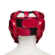 Шлем боксерский LEADERS CR с бамперной защитой RD