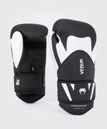 Перчатки боксерские Venum Challenger 4.0 Black/White