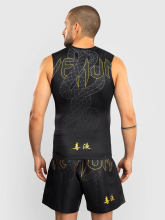 Рашгард Venum Serpenti Black/Silver/Gold S/L