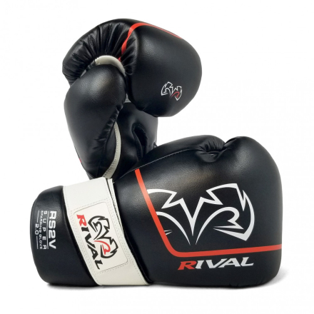 Боксерские перчатки RIVAL RS2V BLACK