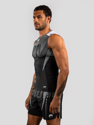 Рашгард Venum Adrenaline Black/Silver Grey S/L