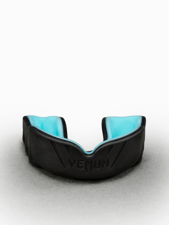 Капа боксерская Venum Challenger Black/Turquoise