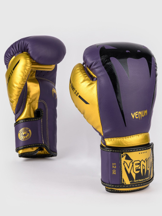 Перчатки боксерские Venum Giant 3.0 Violet/Yellow