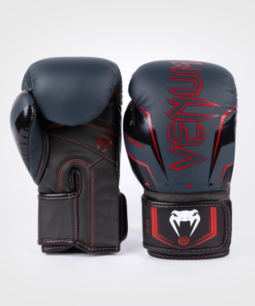 Перчатки боксерские Venum Elite Evo Navy/Black/Red