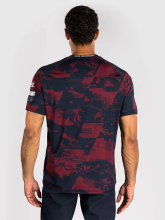 Футболка спортивная Venum UFC Zenith Fight Week Navy Blue/Burgundy/Silver