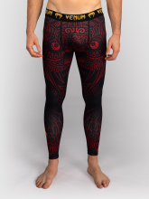 Тайтсы Venum Quetzal Fury Black/Fury Red/Tangerine
