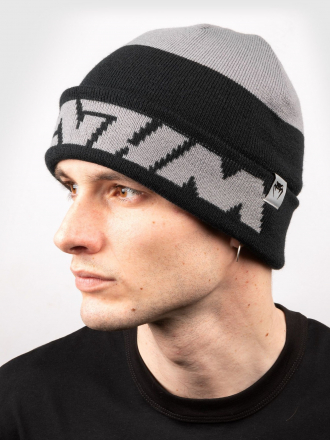 Шапка бини Venum Connect Чёрный/Серый