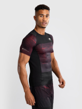 Рашгард Venum G-Fit Air Deep Black/Fire Red S/S