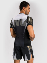 Рашгард Venum Adrenaline Black/Sand S/S