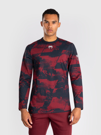 Лонгслив Venum UFC Zenith Fight Week Navy Blue/Burgundy/Silver