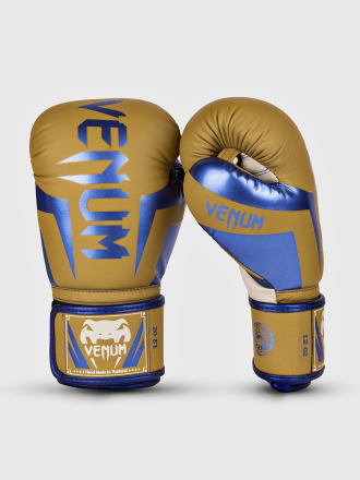 Перчатки боксерские Venum Mustard/Cream/Blue
