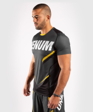 Футболка Venum ONE FC Impact Dry Tech Grey/Yellow