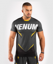 Футболка Venum ONE FC Impact Dry Tech Grey/Yellow