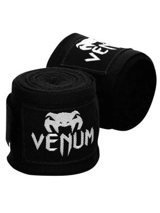 Бинты боксерские Venum Kontact 4m Black Бинты боксерские Venum Kontact 4m Black