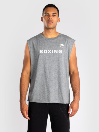 Футболка без рукавов Venum Boxing VT Heather Grey