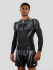 Рашгард Venum Adrenaline Black/Silver Grey L/S