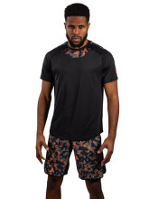 Футболка спортивная Venum Jungle Ops Black/ Canyon Camo