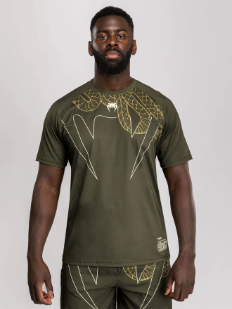 Футболка спортивная Venum Serpenti Kaki/Bronze/Ivory