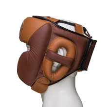 Шлем боксерский LEADERS LS MEX VELCRO HERITAGE BR/BG