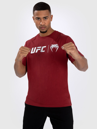 Футболка UFC Venum Classic Navy Red/Silver