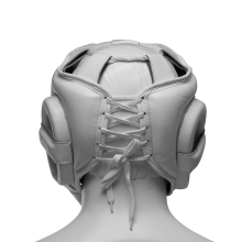 Шлем боксерский LEADERS LS WH с бамперной защитой