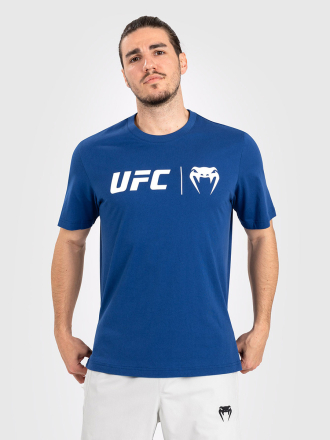 Футболка UFC Venum Classic Navy Blue/White