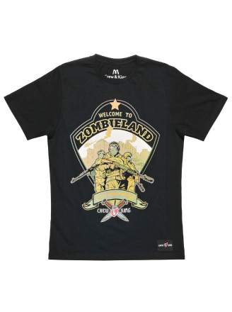 Футболка CREW&KING Welcom to Zombieland